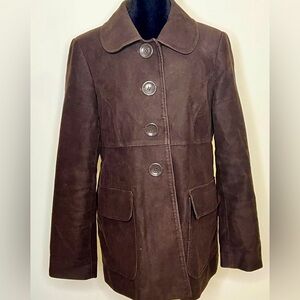 GAP Brushed wool coat with flap pockets. Size Medium. Excellent condition